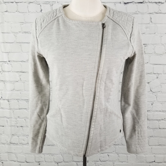 Garcia Jeans Other - GARCIA JEANS | gray cotton blend moto jacket